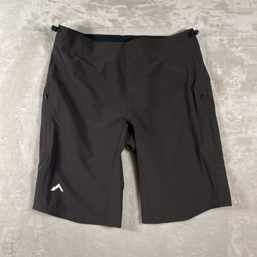 Strafe Men's Ridgeline Shorts‎ Biking Outdoor Performance Lightweight L Black